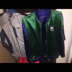 Puma reversible track jacket